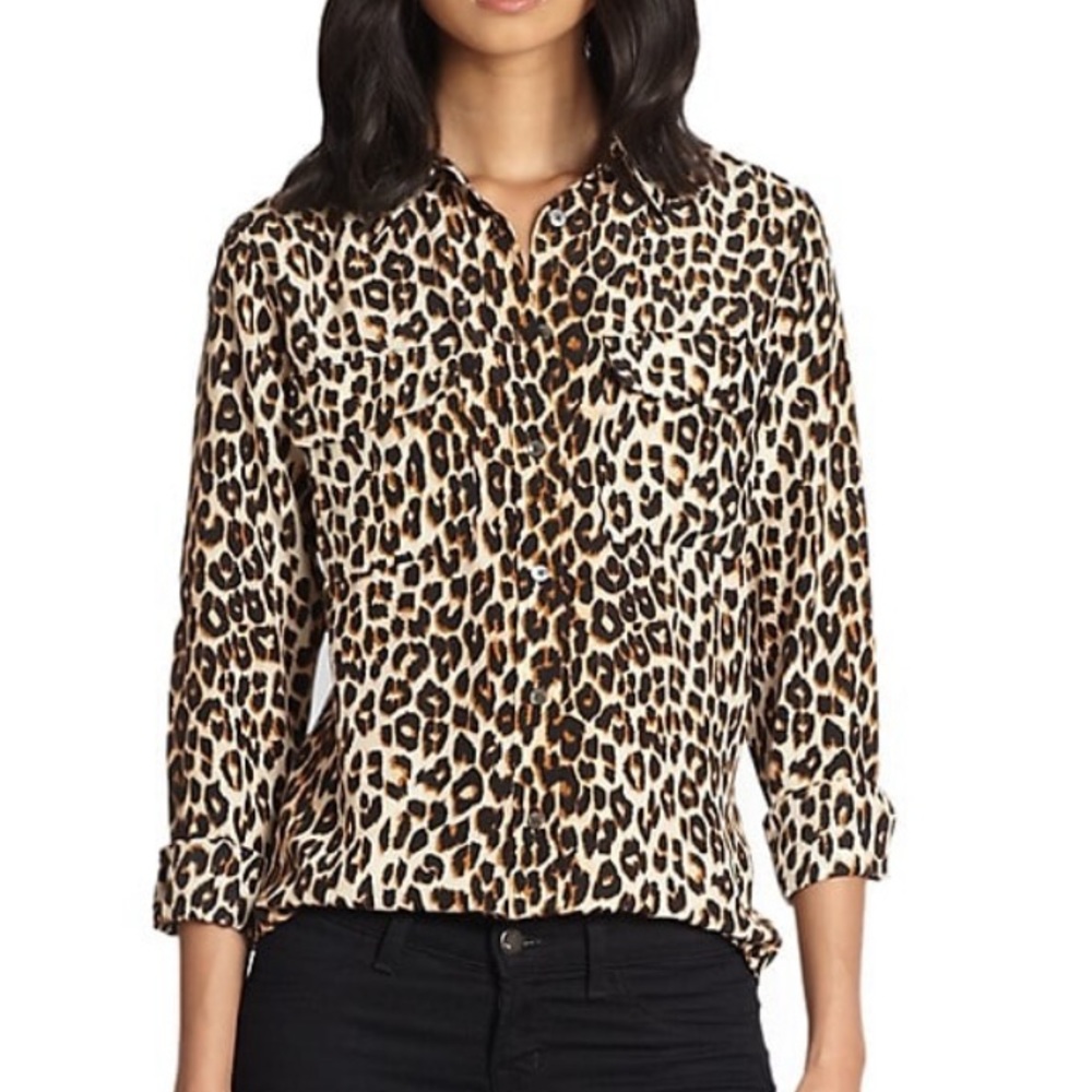 Equipment Blouse 100% Silk NWOT